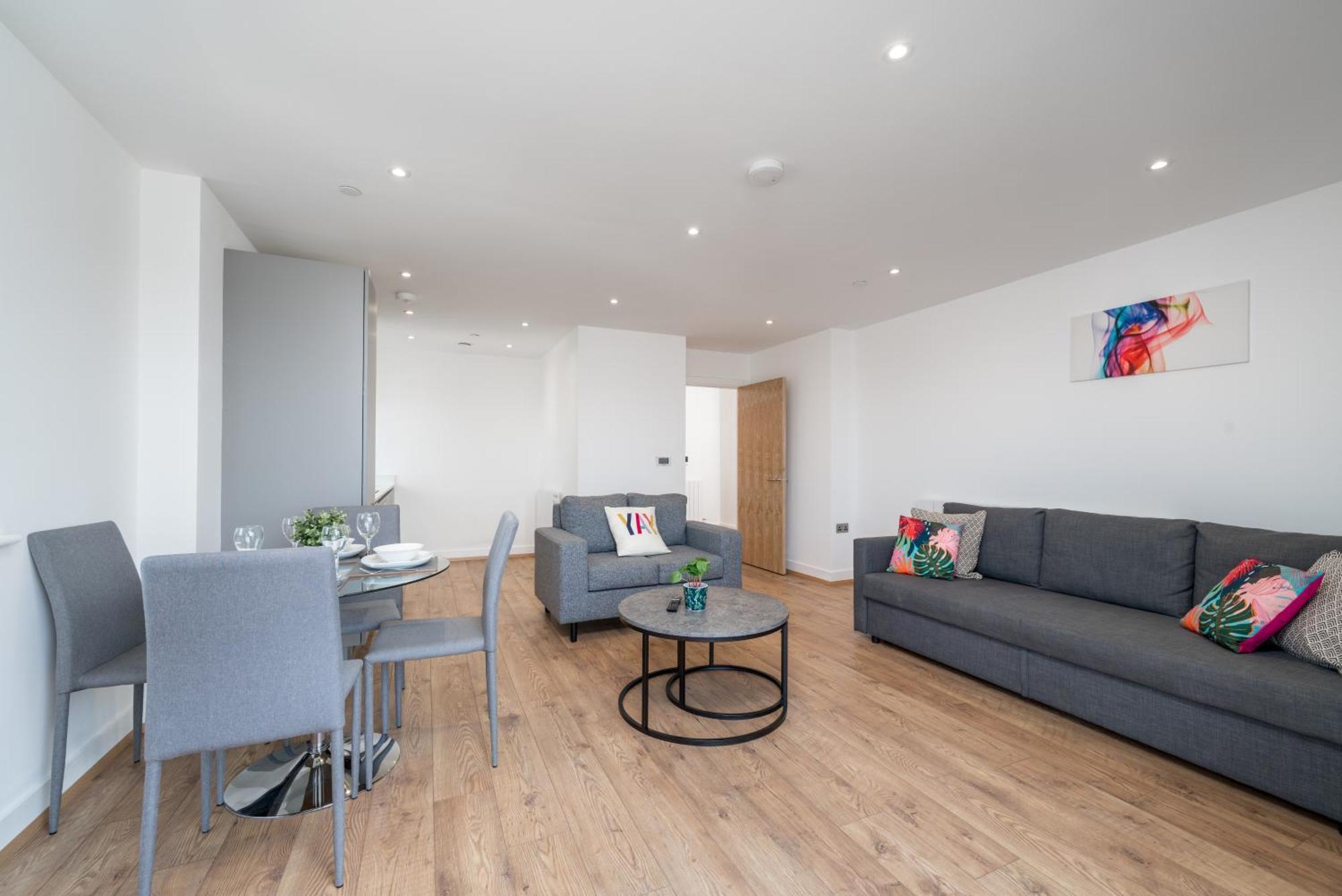 Skyvillion: Riverside Apartments with City Views London Exterior photo